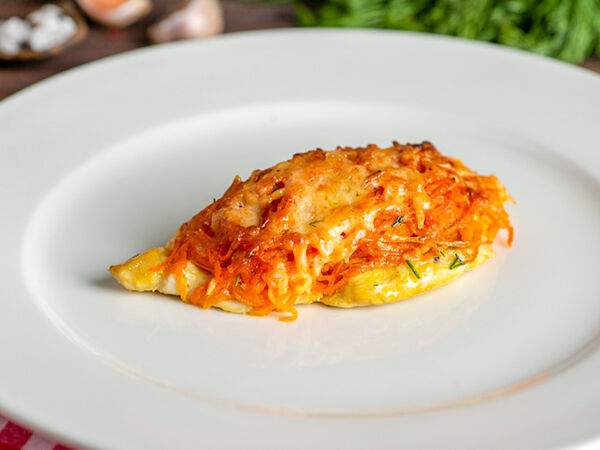Буфетъ - Пикантная курочка с корейской морковкой и сыром