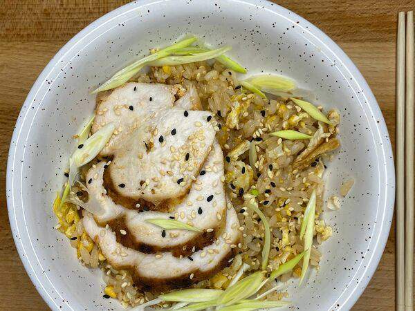 Кухнякафе - Плов с курицей