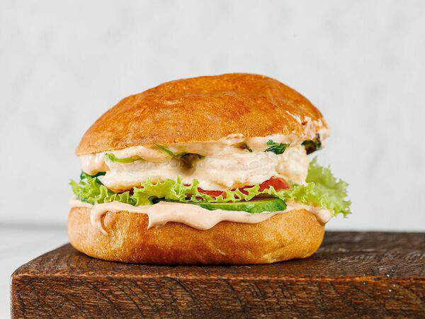 Choppers - Бургер с креветкой мини