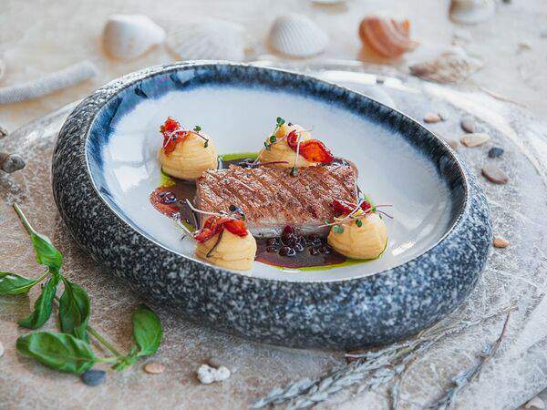 Прованс - Утиная грудка с тыквенным муссом