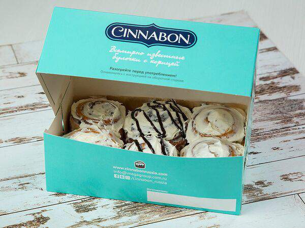 Синнабон - Синнапак, 6 минибулочек