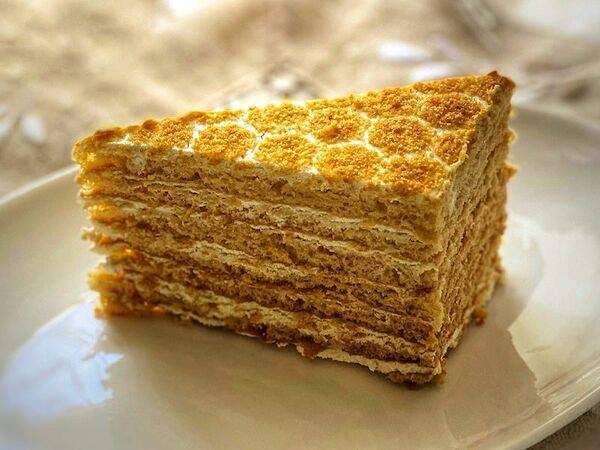 Плюшки Ватрушки - Десерт Сливочный Медовик