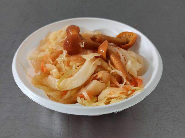 Обеды на Баррикадной - Салат Лукошко