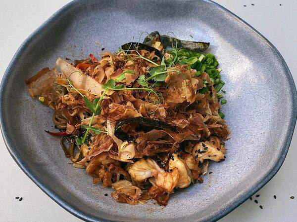 Мох - Соба с морепродуктами