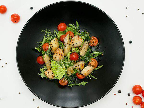 Царская охота - Салат с гребешками