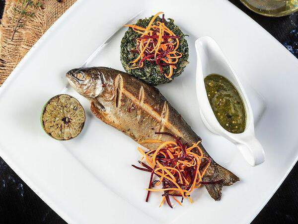 Джентльмены удачи - Форель со шпинатом