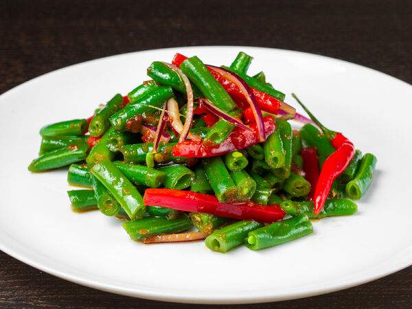 AzianA - Салат фасоль с чили