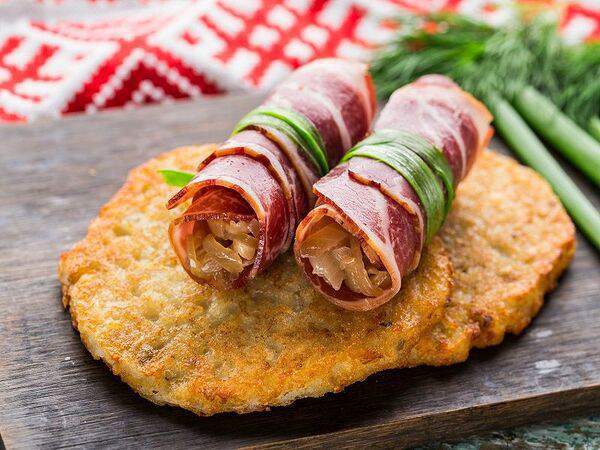 Суши хата - Драники с беконом