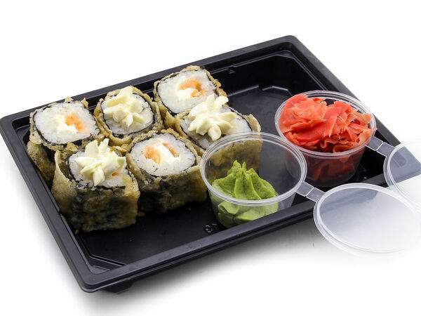 Чайник - Ролл Сяки темпура