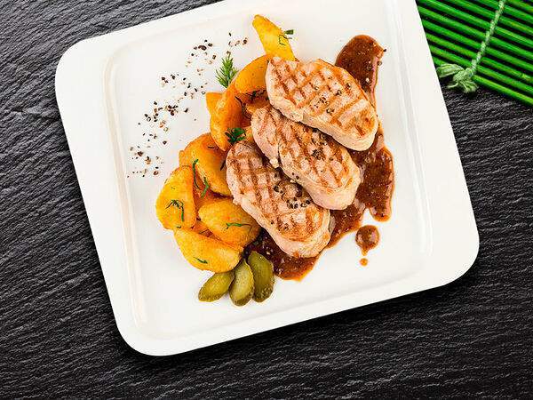 Евразия-Экспресс - Свиные медальоны с айдахо