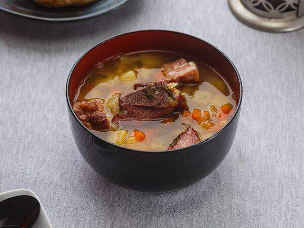 Рёбра и Ноги - Суп гороховый на ребрышках