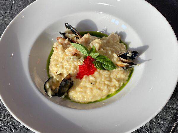 На крючке - Ризотто с морепродуктами