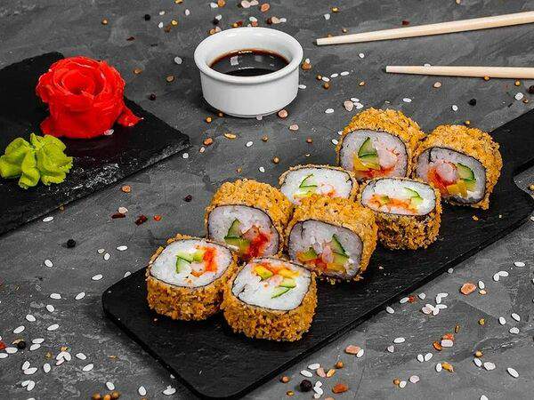 Суши Пати - Горячая Калифорния с креветкой