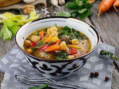 Казан Мангал Kazan Mangal - Суп Шурпа