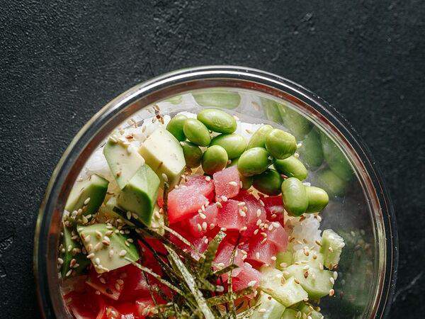 Кафе Nебо - Гавайский Поке с тунцом