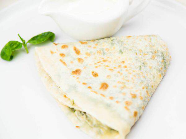 Зимний сад - Кутаб с зеленью и сыром