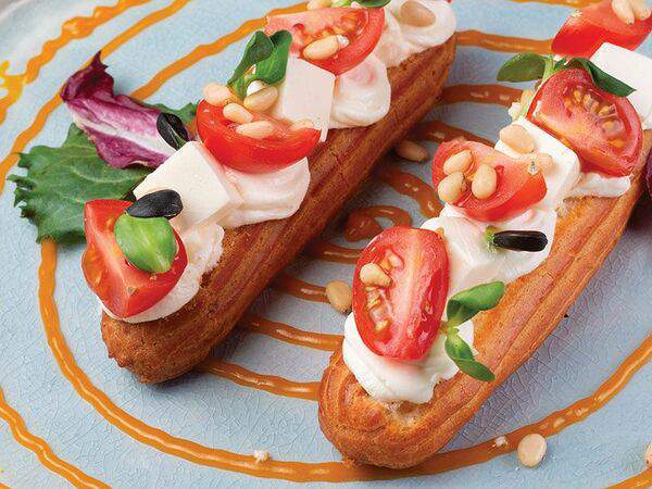 Chiko2ru - Эклеры с сыром фета и взрывной карамелью