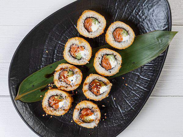Долина суши - Salmon tempura (жареный)