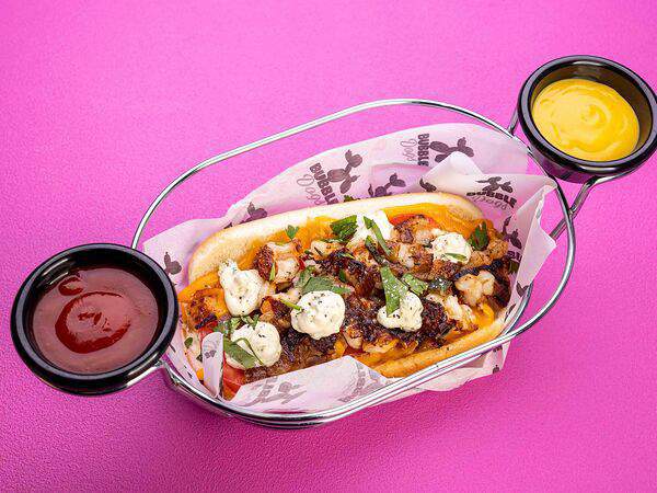 Bubble Dogs - Чиз-стейк с креветками