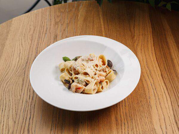 Ресторан Soho - Паста Каламарата с морепродуктами