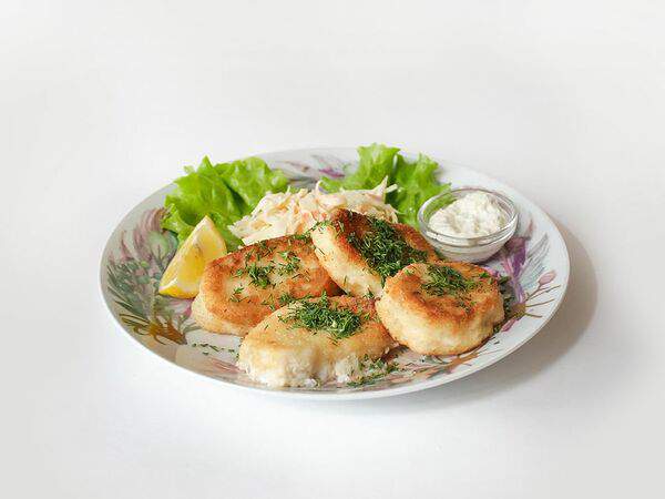 Брынза - Треска в сухарях с соусом тартар