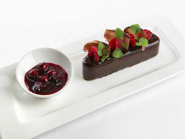 Труффальдино - Пирожное Шоколадно-малиновое