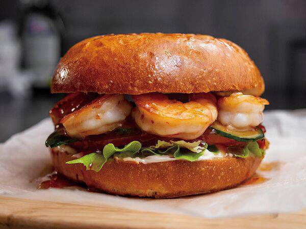 Meal me - Бургер с креветками на гриле Классик