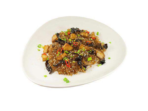 People's food - Лапша Фунчоза с баклажанами