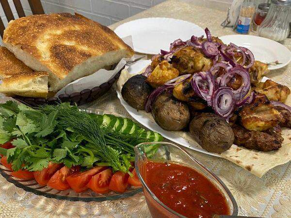 Суфра - Курица на кости