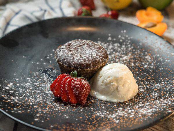 Миндаль - Шоколадный флан