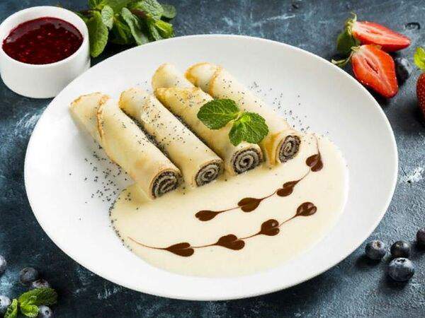 Шоколадница - Блинчики с маком