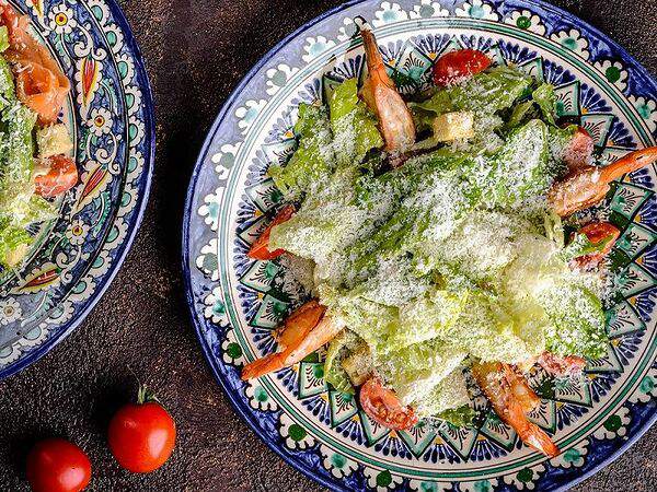 Центр плова - Цезарь с креветками