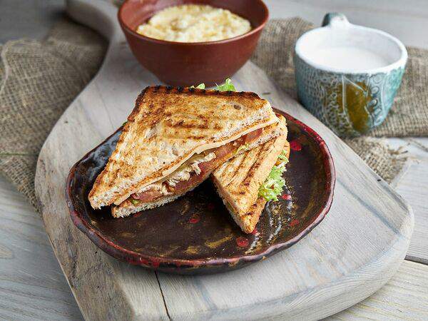 Толстый гусь - Сэндвич с курицей