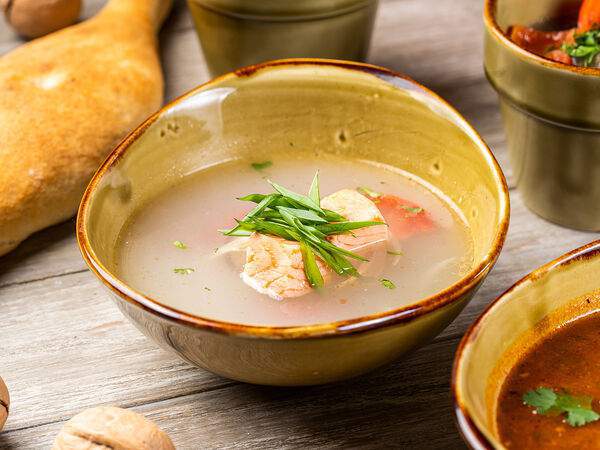 Грузинское кафе Ван Гоги - Суп Грузинский рыбный