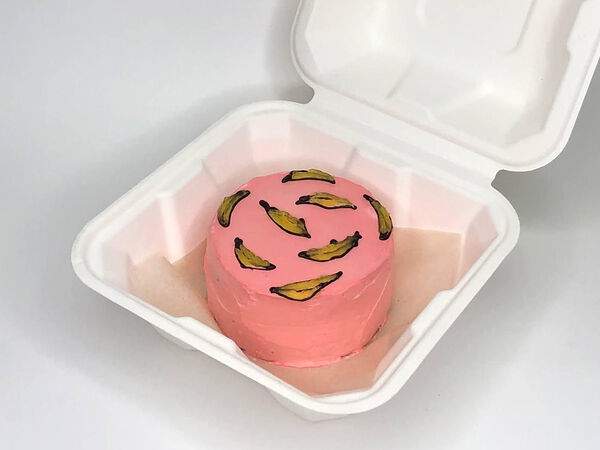 Gost Food - Бенто-торт йогуртовый с бананом №2