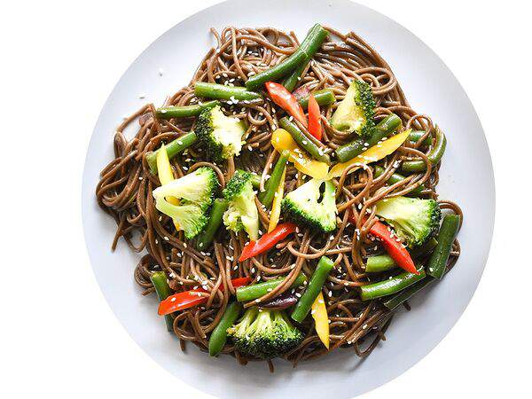 Дом еды - Гречневая лапша с овощами