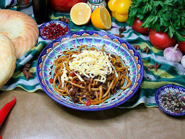 Чайхана Ташкент - Каурма лагман