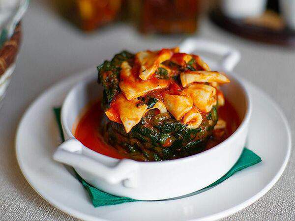 Basilico - Кальмары Алла Ливорнезе