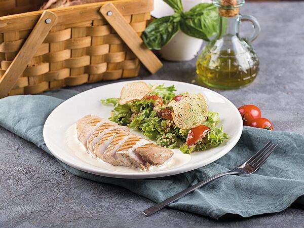 Хлебные истории - Куриная грудка с киноа