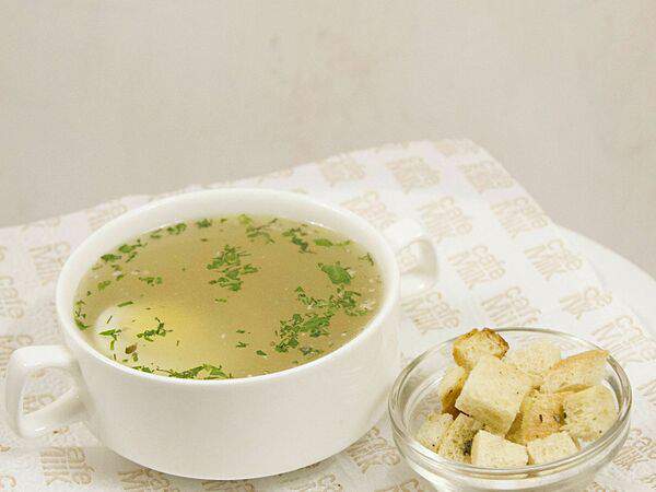 Milk - Бульон куриный с мясом птицы и яйцом