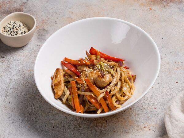 Traveler's coffee - Лапша Вок с курицей