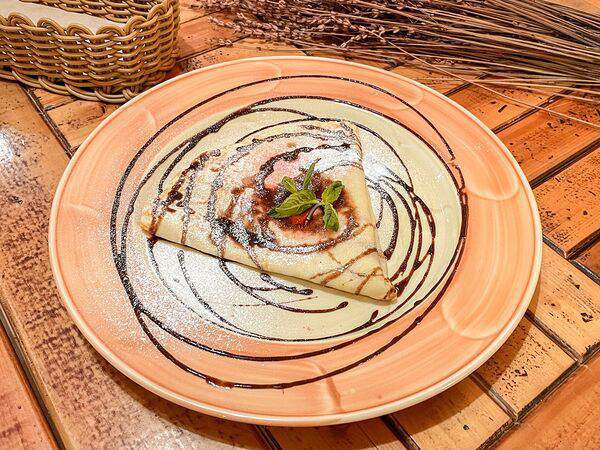 Кафе-пекарня Бенье - Крепы со сгущенным молоком