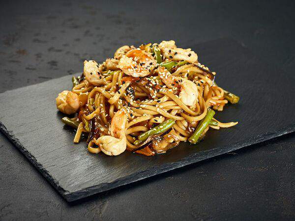 Маэстро суши - Вок с тигровыми креветками