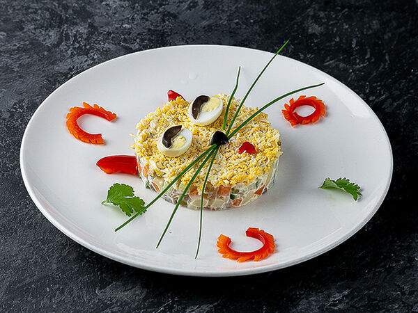 Fiolet - Салат Оливье Котейка