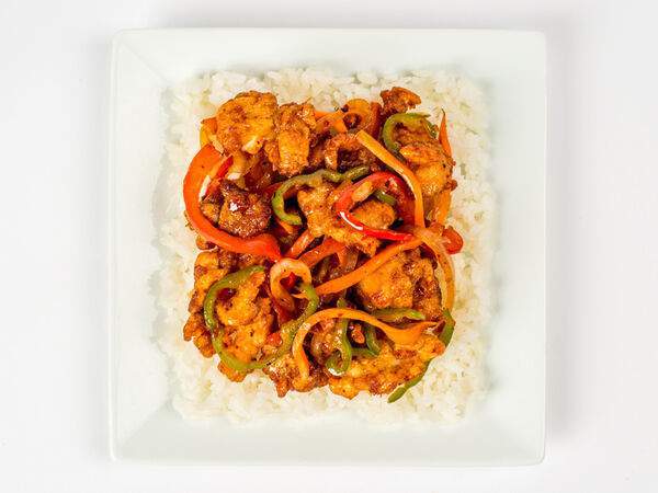 Woksy.ru - Вок Горбуша в кляре