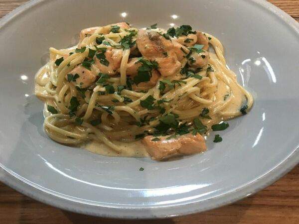 Сыроварня - Спагетти с лососем