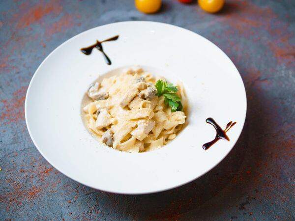 Кафе Gold - Фетучини с Альфредо