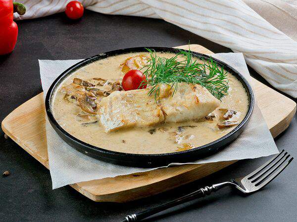 Саратовский - Судак на грибной подушке