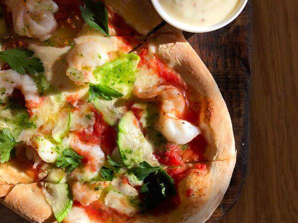 Как Мы Любим - Пиццерия - Пицетта Цукини и креветки