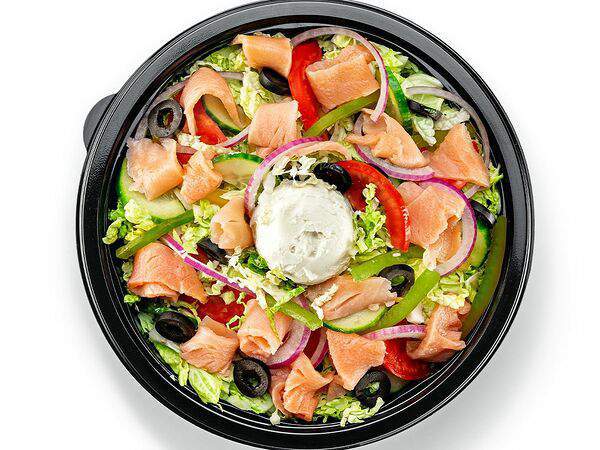 Subway - Салат Лосось Крем-Чиз